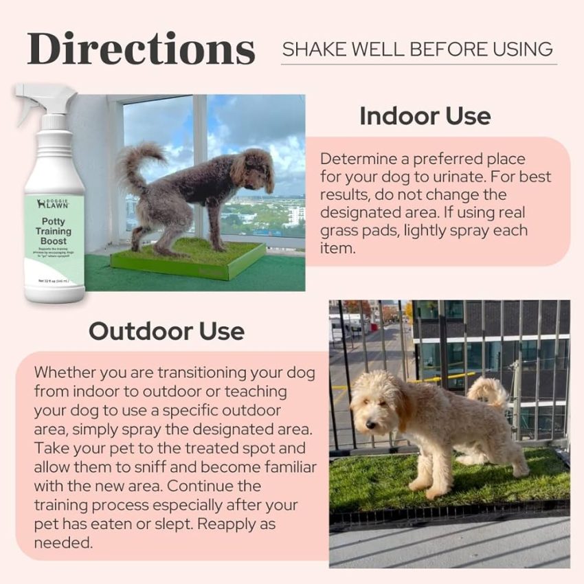 puppy potty training spray