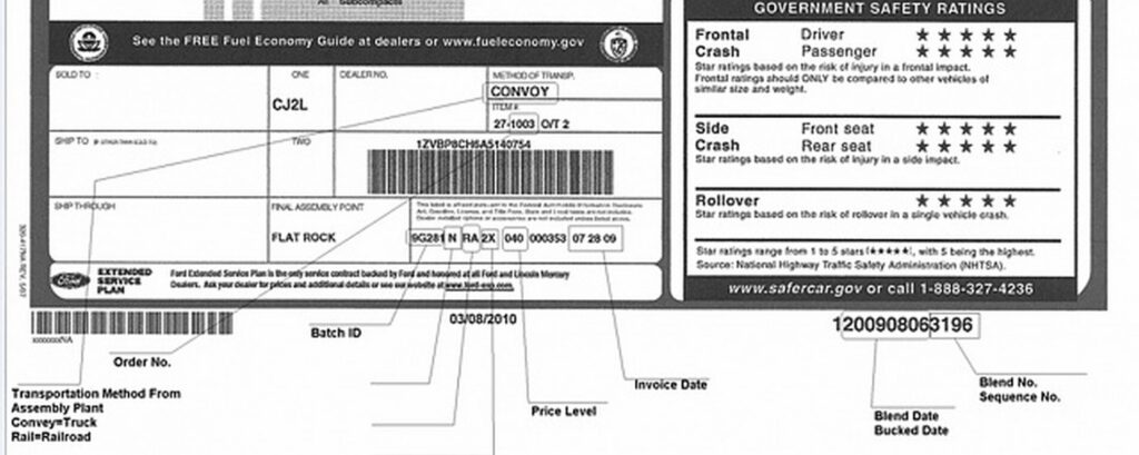 get ford window sticker details more 2