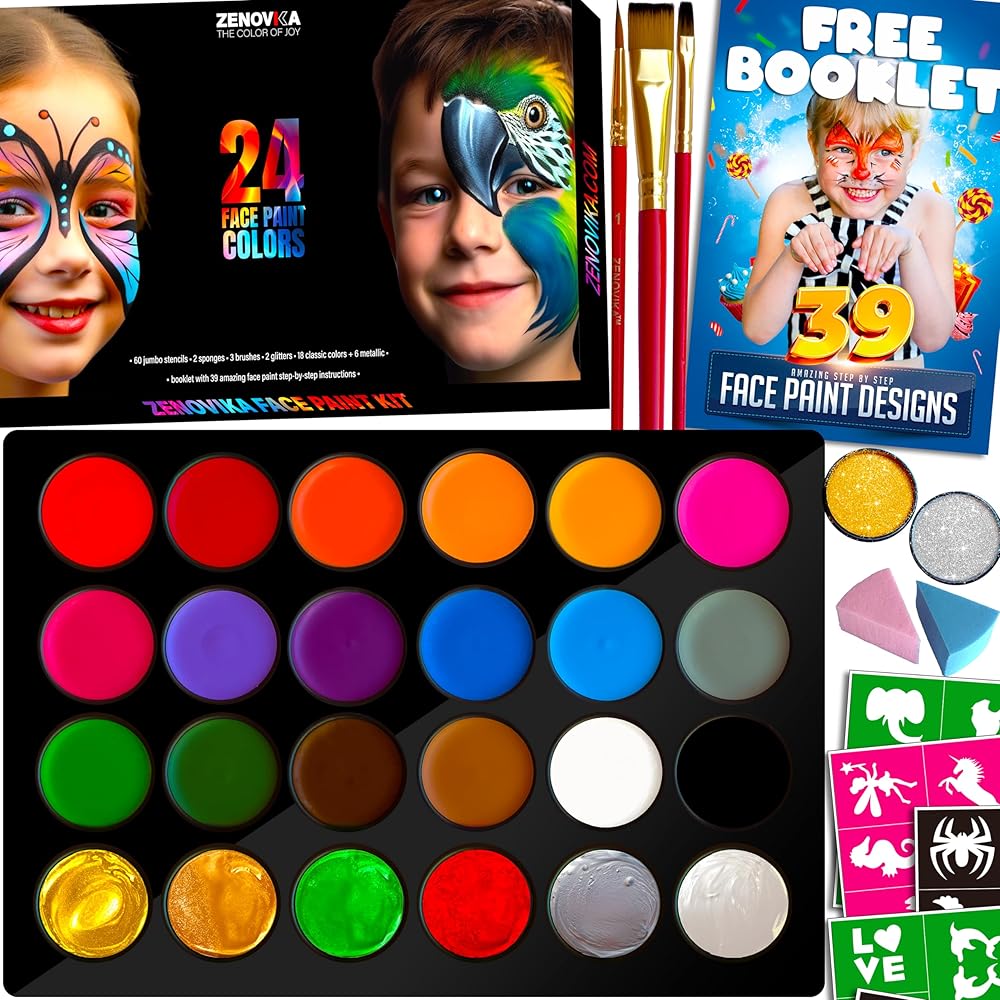 face paint kit 2
