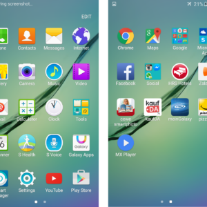 samsung galaxy s6 edge app tray 0