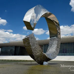 Why This 154Cm Steel Sculpture Holds The Key To Every Contemporary Space’S Most Captivating Style!