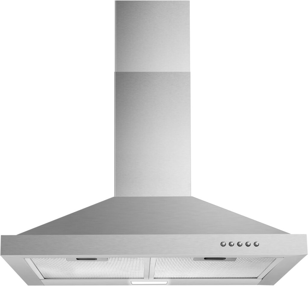 Upgrade Your Kitchen With A Stainless Steel Range Hood That Combines Style, Performance, And Durability!
