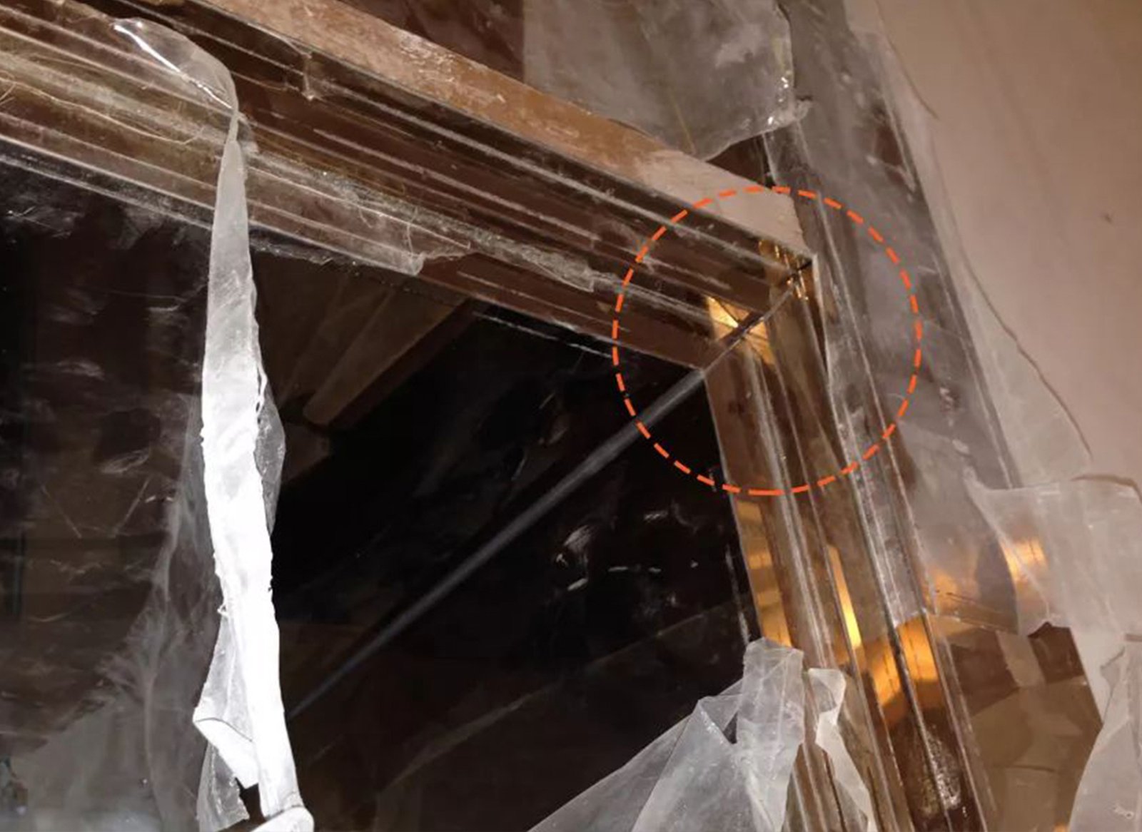 Door frame 17