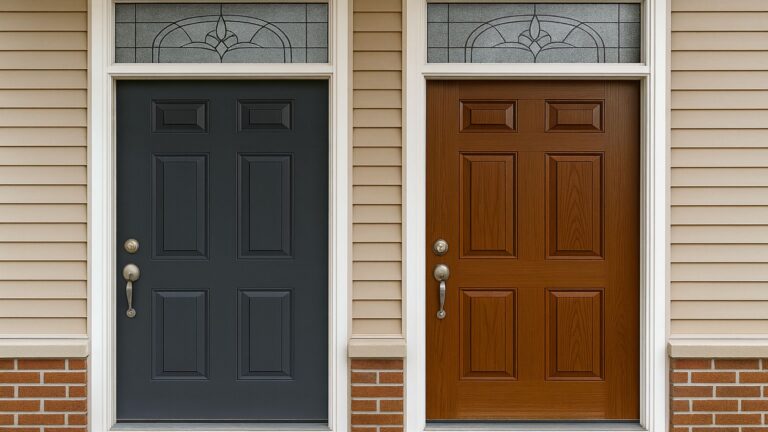 The Smart Home Choice: Fiberglass Vs Steel Doors – Debunked!