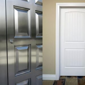The Ultimate Showdown: Fiberglass Vs Steel For Your Front Door!