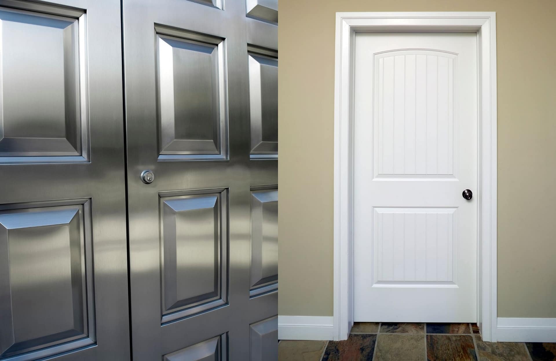 steel vs fiberglass front door