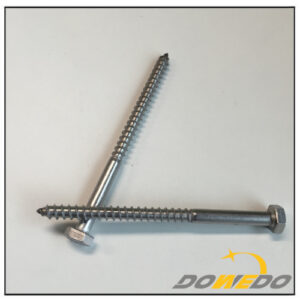 Never Settle—Rust-Free Stainless Steel Lag Bolts Gripping Wire #1!
