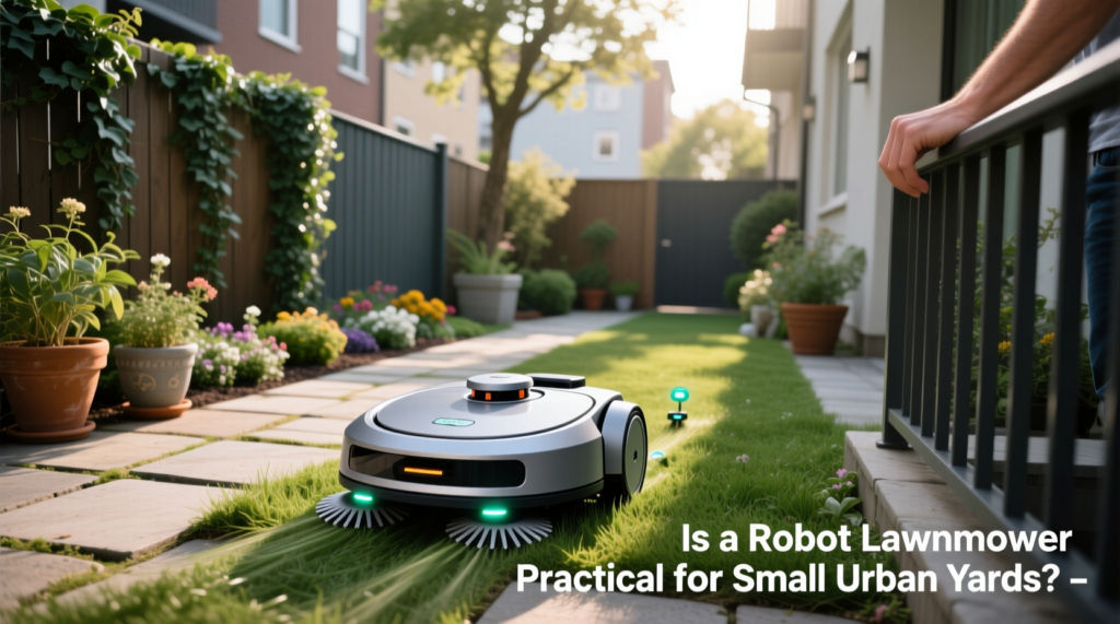 how to maintain a robot lawn mower in a small yard a practical us homeowners guide